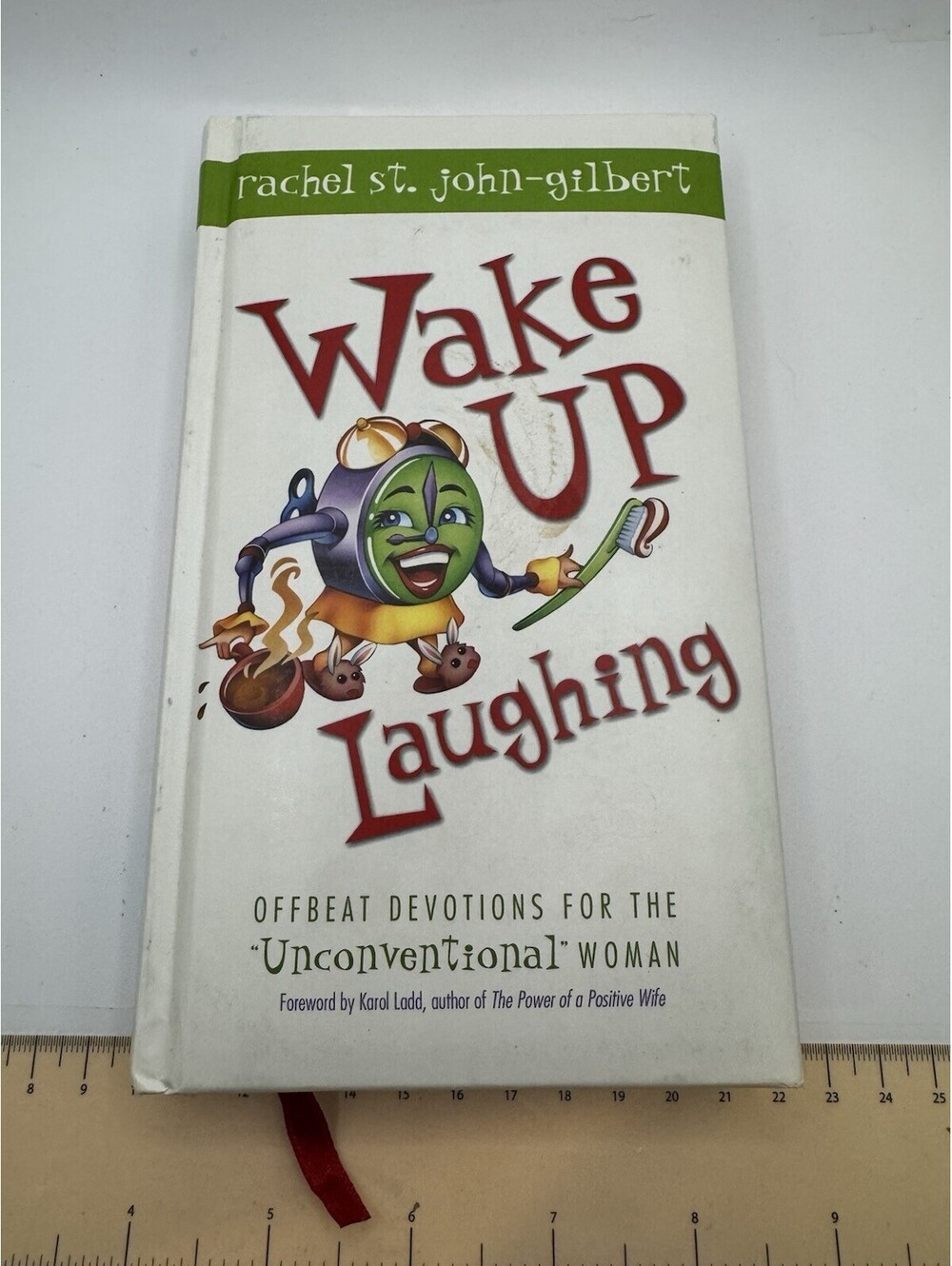 Wake Up Laughing HC Daily Devotional Unconventional Christian Humor Funny 2004